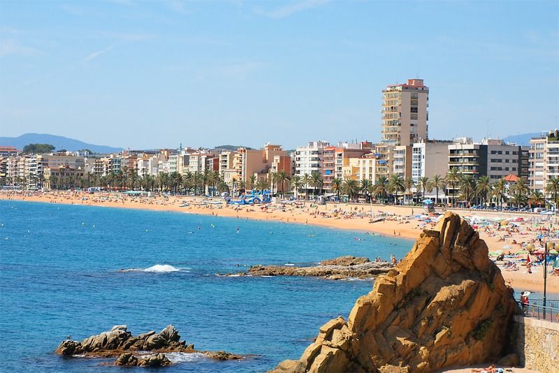 Hostal Santa Ana Lloret de Mar Exterior foto